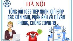 Mở rộng nhánh 3 - Tổng đài 1022 để tiếp nhận, tư vấn F0 điều trị tại nhà