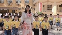 Lớp 1B - Những ngày hè ý nghĩa