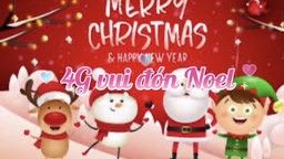 4G vui đón Noel