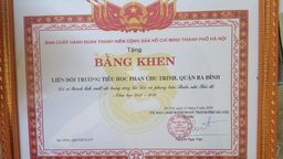 Niềm vui của thầy trò trường Tiểu học Phan Chu Trinh đầu năm học mới