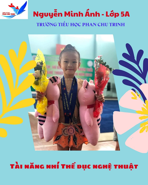 Cô bé “hạt tiêu” Nguyễn Minh Ánh - Tài năng nhí của bộ môn Thể dục nghệ thuật