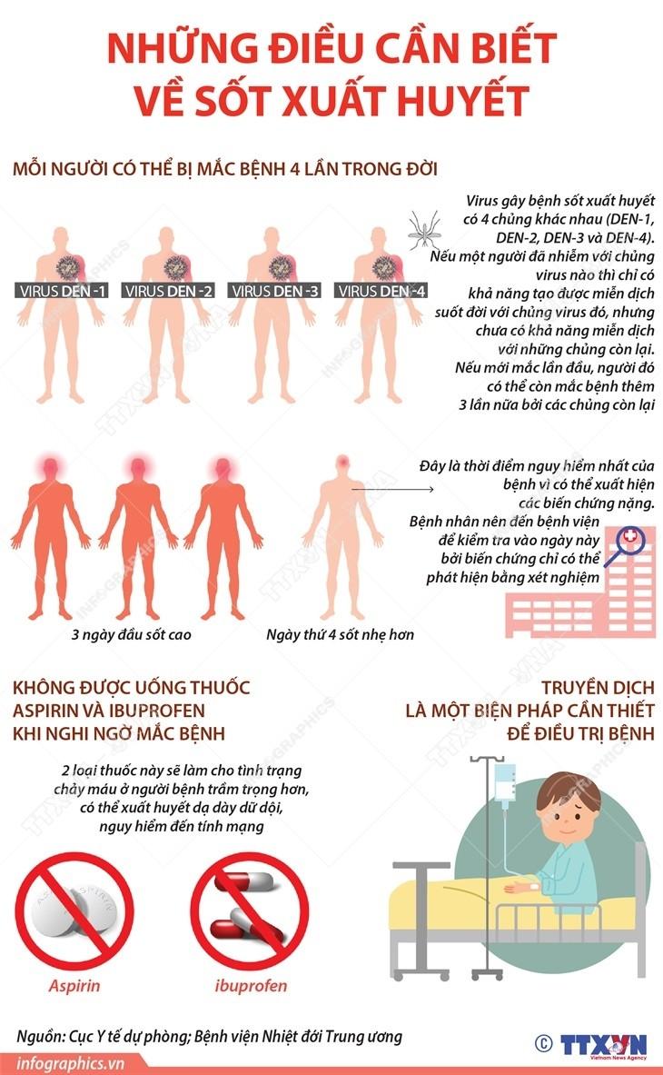 Những điều cần biết về sốt xuất huyết