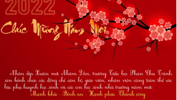 Trường TH Phan Chu Trinh - Chúc mừng năm mới - Xuân Nhâm Dần