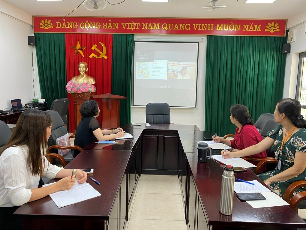 Trường Tiểu học Phan Chu Trinh tham gia tập huấn sách giáo khoa lớp 3 chương trình GDPT 2018
