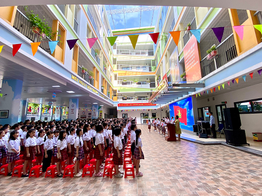 Buổi chào cờ đầu tiên của năm học 2022 -2023