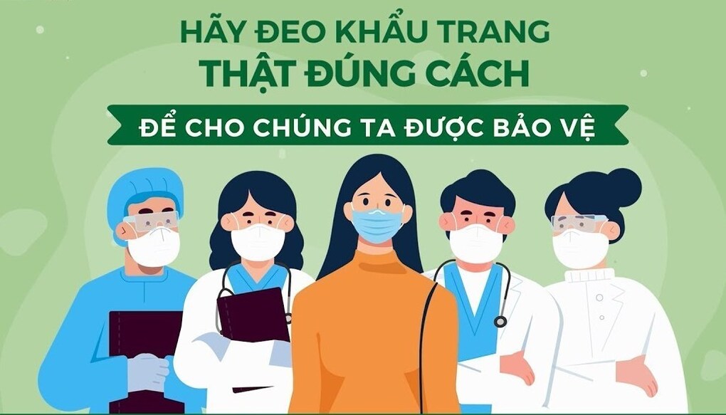 Những đối tượng phải đeo khẩu trang ở nơi công cộng theo quy định mới của Bộ Y tế