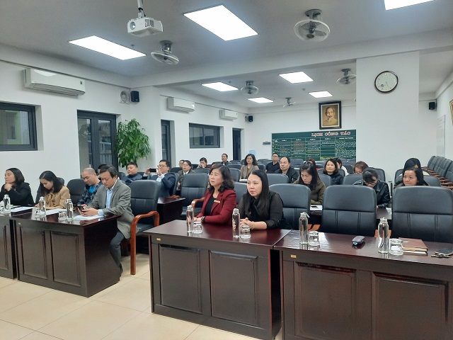 Hội nghị sơ kết HKI và triển khai phương hướng nhiệm vụ, năm học 2022-2023 của Ban đai diện cha mẹ học sinh Trường Tiểu học Phan Chu Trinh