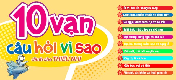 Trường Tiểu học Phan Chu Trinh giới thiệu sách tháng 2: “Mười vạn câu hỏi vì sao?”