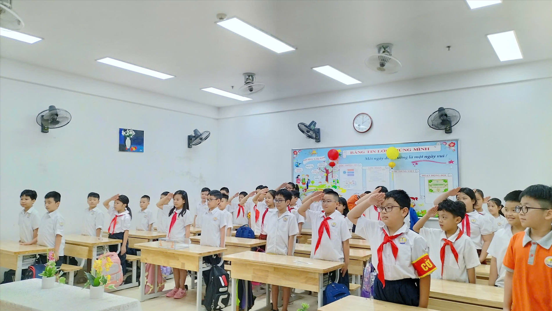 Đại hội chi đội lớp 4C – khởi đầu cho một năm học thành công!