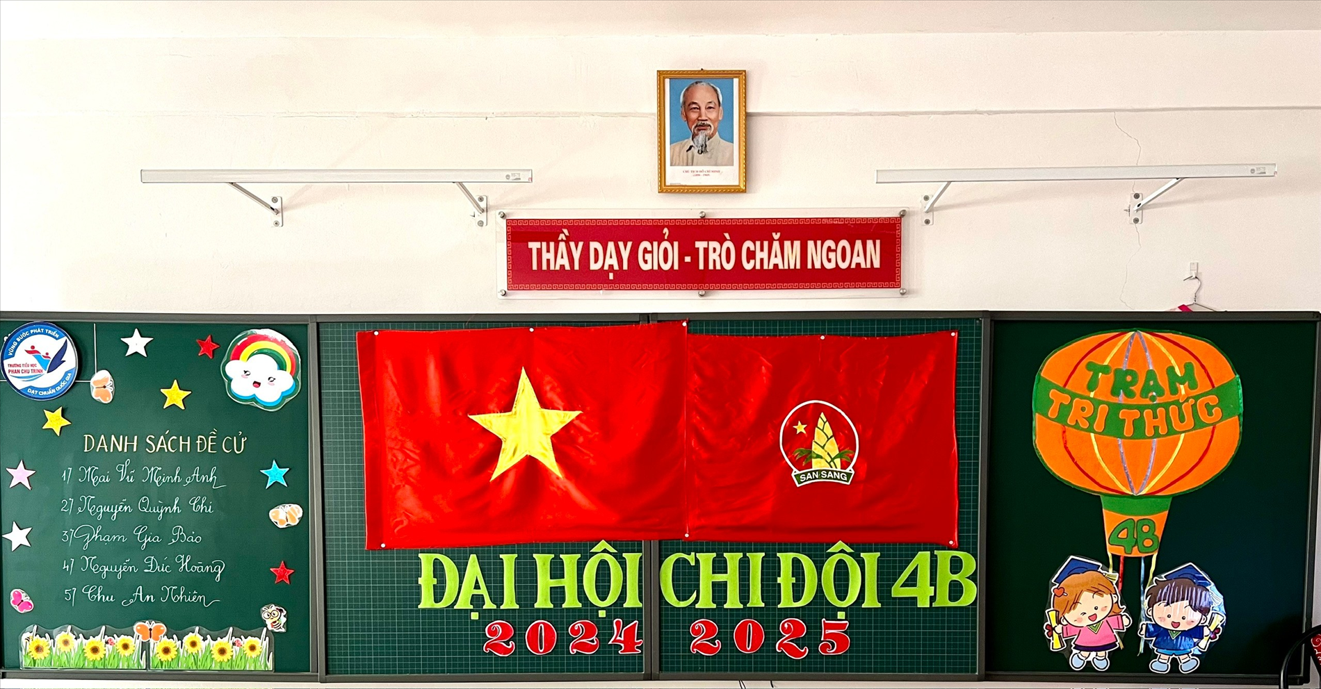 Vinh dự tự hào trong buổi lễ Đại hội Chi đội