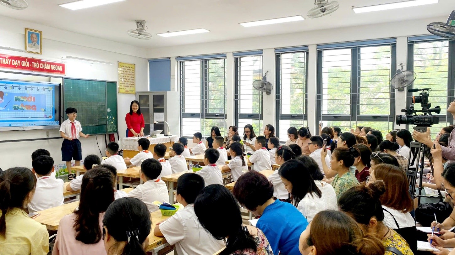 Khối 5 Hội giảng – Hội học  Chào mừng 42 năm ngày Nhà giáo Việt Nam 20/11/2024