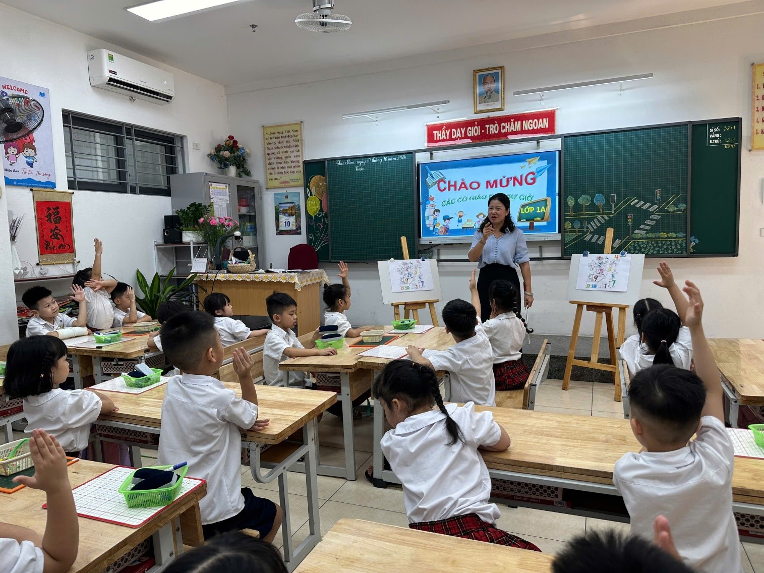Tổ chuyên môn khối 1- trường Tiểu học Phan Chu Trinh tích cực  tham gia Hội giảng - Hội học chào mừng ngày Nhà giáo Việt Nam 20/11