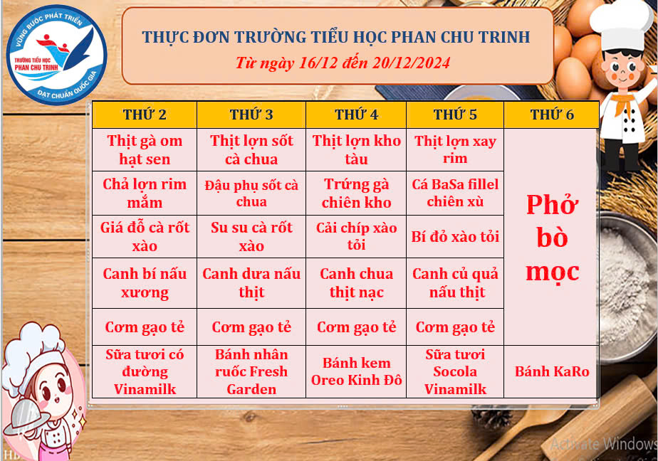 Những bữa trưa nóng hổi, ngon miệng, đẹp mắt đang chờ chúng mình trong tuần tới!