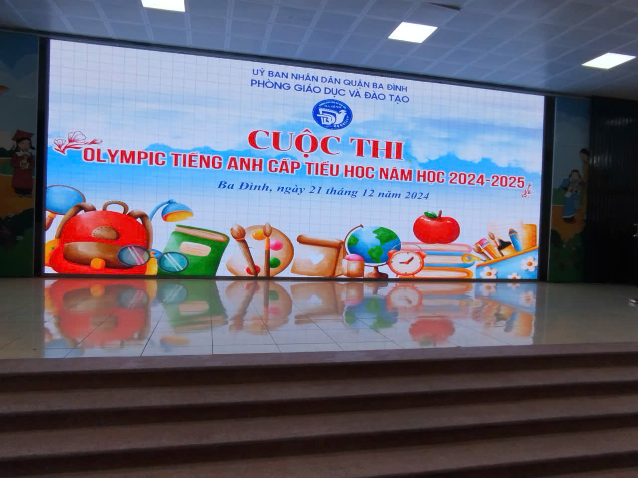 Trường Tiểu học Phan Chu Trinh tham dự cuộc thi Olympic Tiếng Anh cấp tiểu học năm học 2024-2025