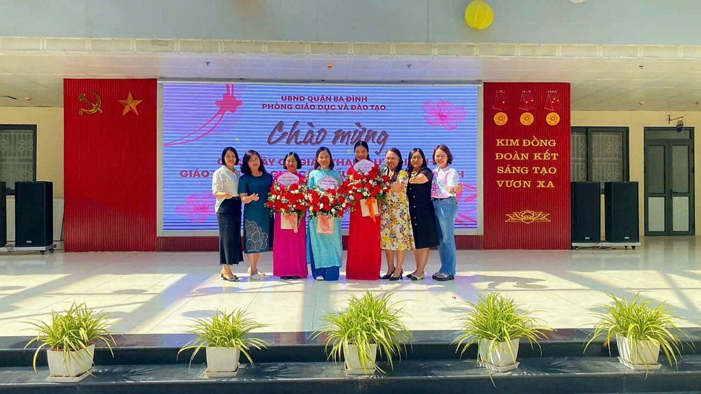 Trường Tiểu học Phan Chu Trinh đạt thành tích cao trong Hội thi Giáo viên Giỏi quận Ba Đình