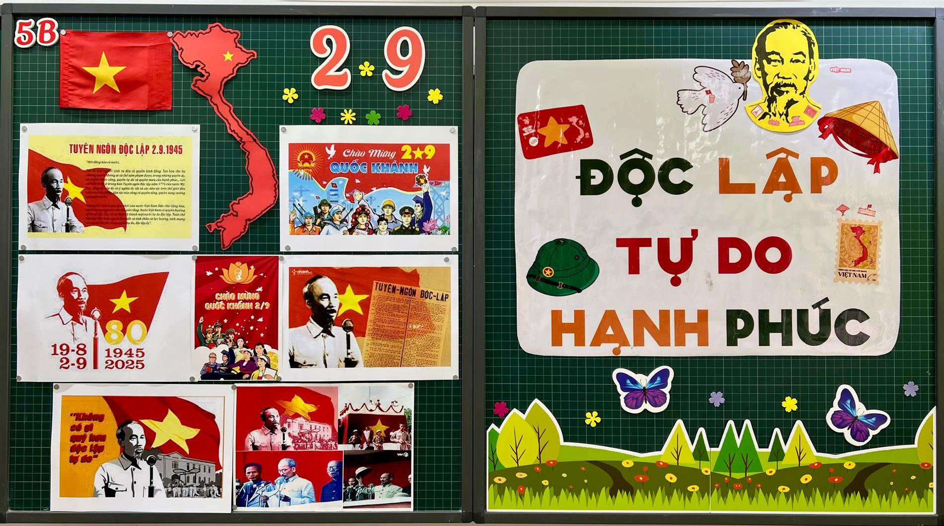 LỚP 5B – TRƯỜNG TH PHAN CHU TRINH HÂN HOAN KỈ NIỆM TẾT ĐỘC LẬP & TÌM HIỂU Ý NGHĨA NGÀY QUỐC KHÁNH 2/9
