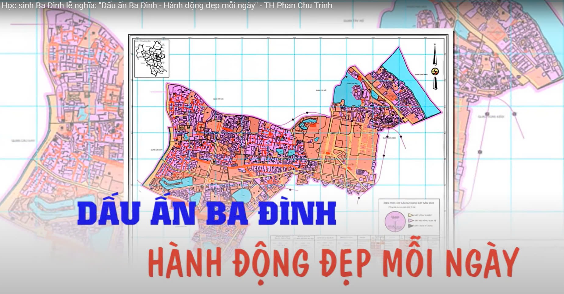 Trường Tiểu học Phan Chu Trinh giới thiệu tác phẩm dự thi cuộc thi "Học sinh Ba Đình lễ nghĩa" của học sinh Nhà trường: Dấu ấn Ba Đình - Hành động đẹp mỗi ngày