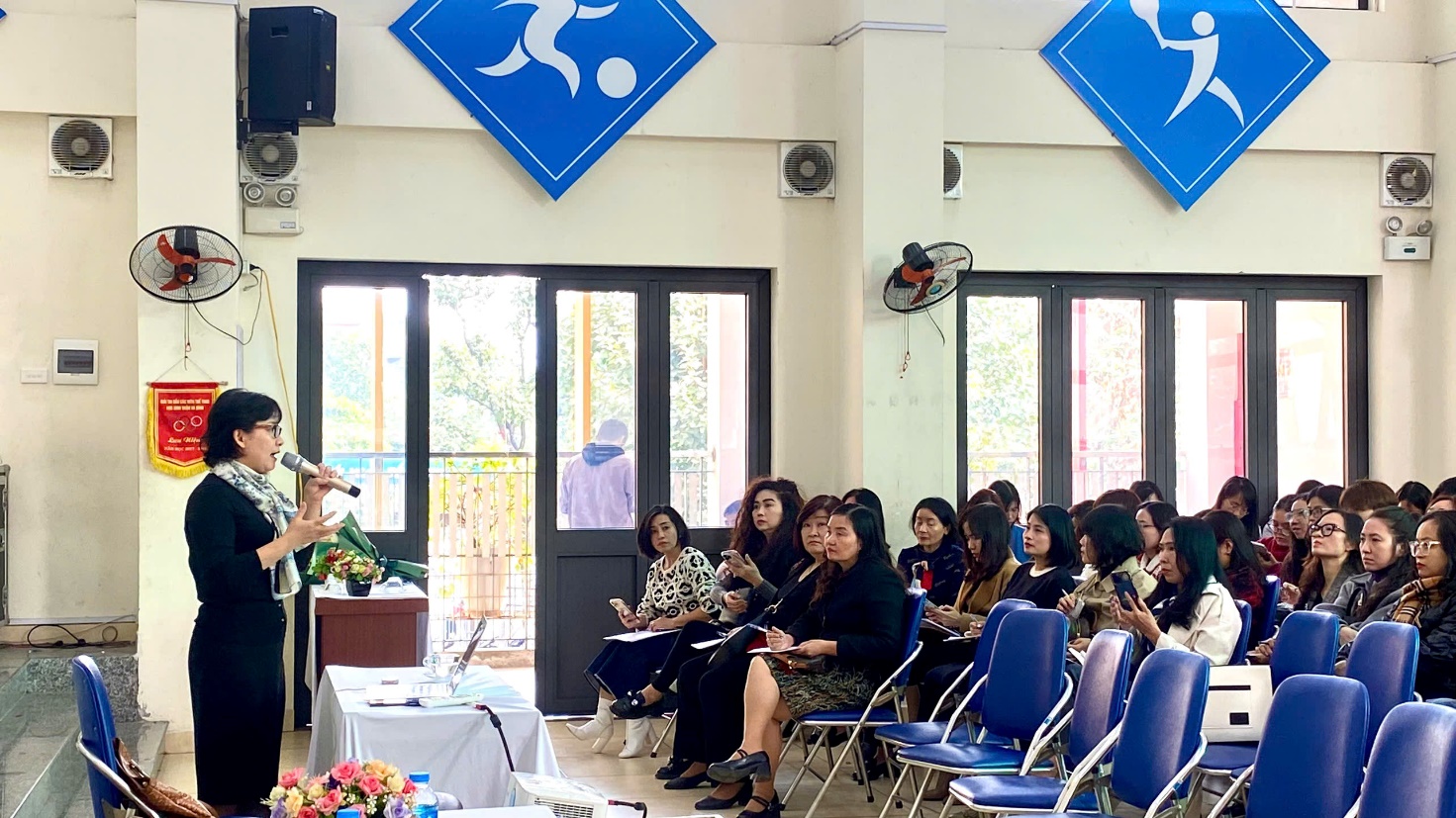 Trường Tiểu học Phan Chu Trinh tham gia tập huấn môn Tiếng Việt