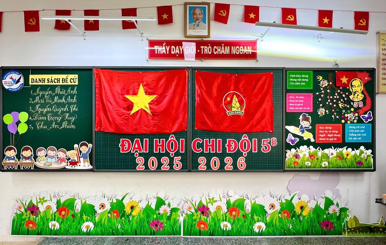 ĐẠI HỘI CHI ĐỘI GIÚP EM TRƯỞNG THÀNH - NĂM HỌC: 2025 – 2026