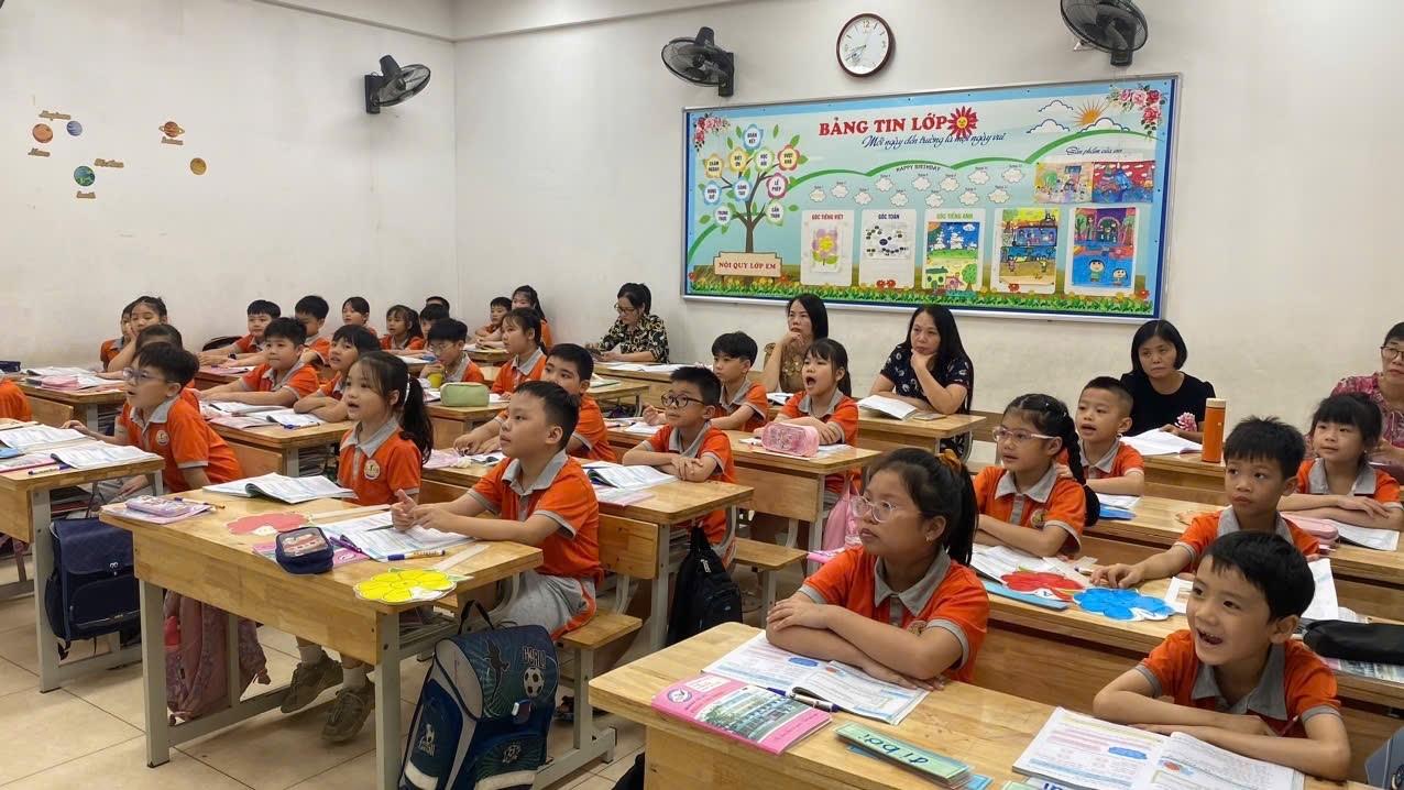 Tỏa sáng tinh thần đổi mới trong hội giảng khối 3 trường Tiểu học Phan Chu Trinh