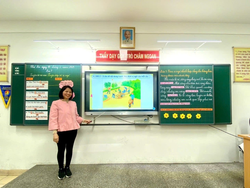 Tiết học Chuyên đề của cô và trò lớp 4C