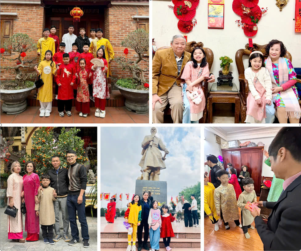 Học sinh lớp 2E vui xuân Ất Tỵ
