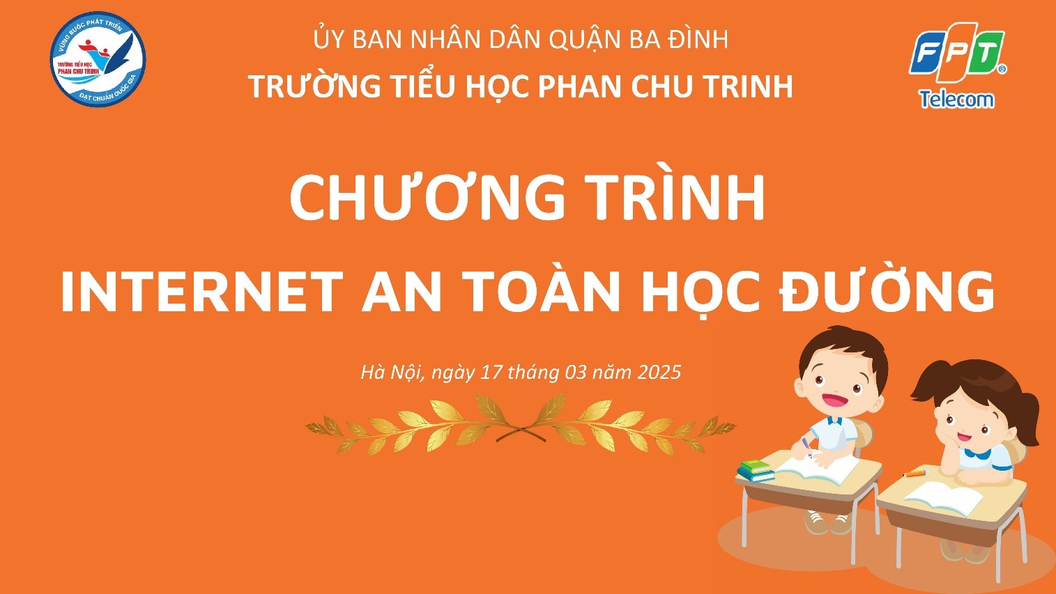 Trường Tiểu học Phan Chu Trinh tổ chức chương trình "Internet an toàn"  phát động hưởng ứng Giờ trái đất 2025