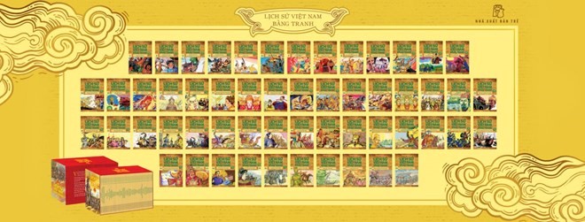 Bài tuyên truyền, giới thiệu sách tháng 4/2025: Lịch sử Việt Nam bằng tranh