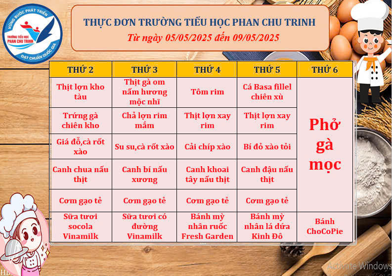 Bữa trưa học đường – Yêu thương trong từng món ăn