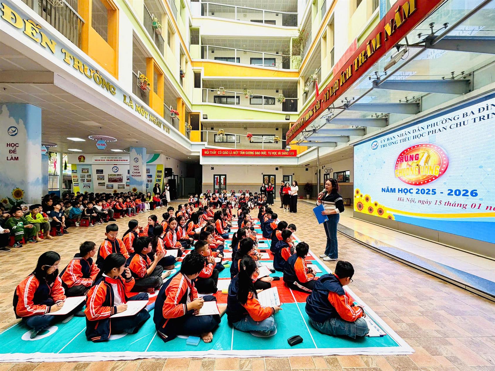 “Rung chuông vàng” - Sân chơi bổ ích và hấp dẫn cho học sinh Trường tiểu học Phan Chu Trinh