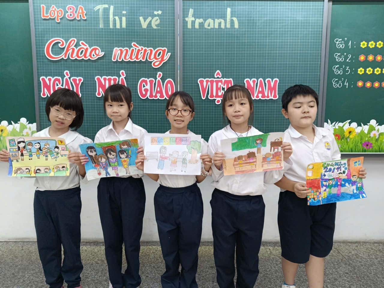 A group of children holding up posters

AI-generated content may be incorrect.