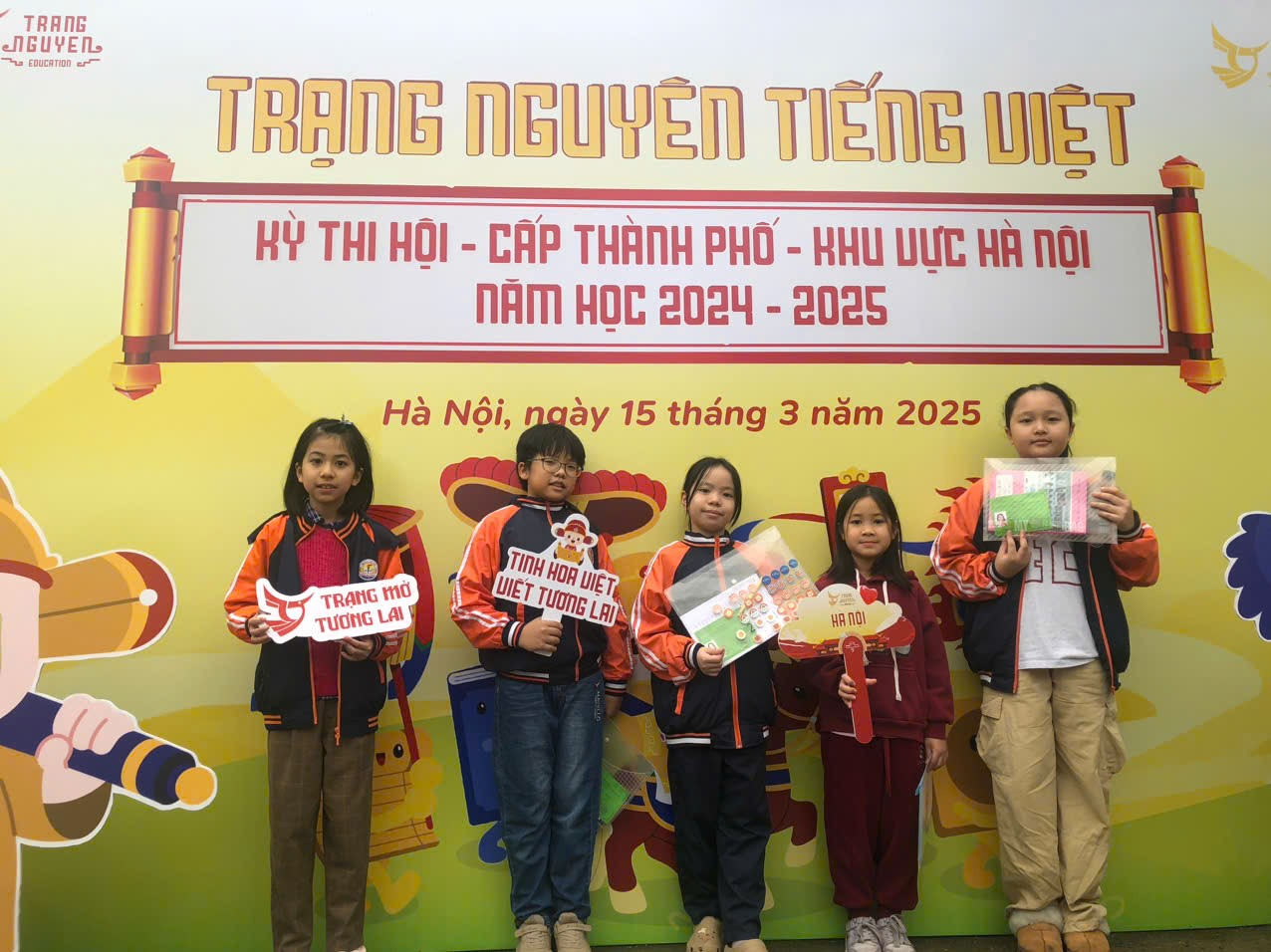 A group of children standing in front of a sign

AI-generated content may be incorrect.